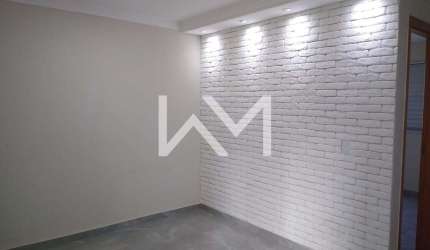 Apartamento 2 dormitórios e 1 vaga de garagem à venda, 42m2 por R$213.000,00 em Água Chata,  Guarul
