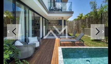 Sofisticado Sobrado de Alto Padrão de 295 metros com 4 suites, sala ampla,área gourmet integrada ,