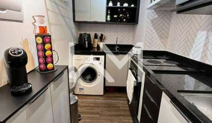 Apartamento à venda com 2 quartos, sacada, todo planejado, semi mobiliado e 1 vaga de garagem - Vil