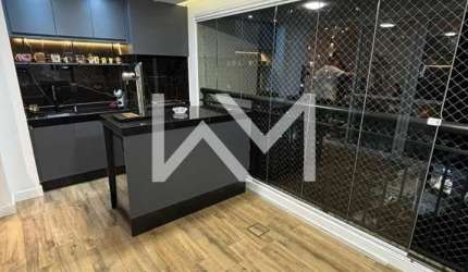 Apartamento à venda com 106m², com 3 quartos, 1 suíte, varanda gourmet e fino acabamento, Jardim Fl