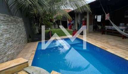 Casa com comércio à venda com 290 m² e 2 dormitórios em Balneário Anchieta, Mongaguá, SP pela Imobi