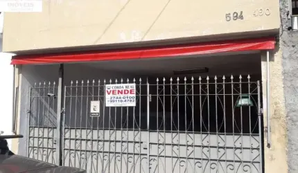 CASA TERREA NO BAIRRO DE VILA NHOCUNÉ RUA DR NELSON MADUREIRA