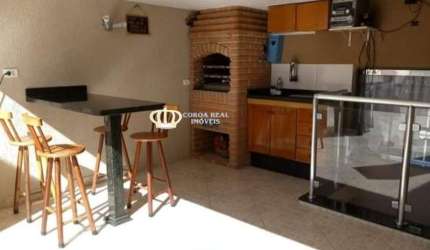 SOBRADO NA PATRIARCA COM 4 QUARTOS, 3 VAGAS E AREA GOURMET!!