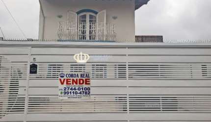 Sobrado na Vila Progresso, 03 dormitórios, duas súites, hidro e closed, 02 vagas
