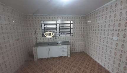 Casa para locação em São Paulo-SP, bairro Cidade Patriarca: 2 quartos, 1 sala, 1 banheiro, 45m² de área!
