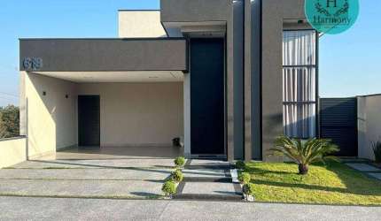 Casa com 3 dormitórios à venda, 135 m² - Condomínio Reserva do Vale - Caçapava/SP
