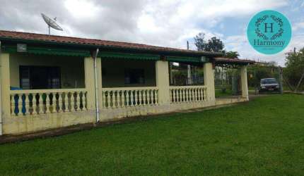 Chácara com 2 dormitórios à venda, 2400 m² por R$ 400.000,00 - Borda da Mata - Caçapava/SP