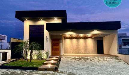 Casa com 3 dormitórios à venda, 150 m² por R$ 1.180.000 - Condomínio Terras do Vale - Caçapava/SP