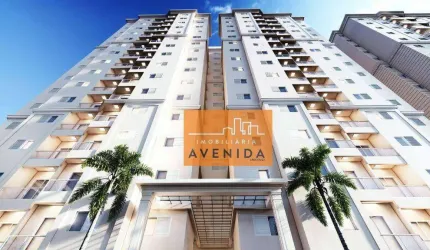 Apartamento com 2 dormitórios à venda por R$ 420.000,00 - Jardim Calegaris - Paulínia/SP