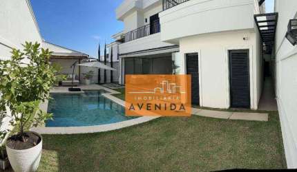 Sobrado com 3 dormitórios à venda, 380 m² por R$ 3.690.000 - Villa Lobos - Paulínia/SP