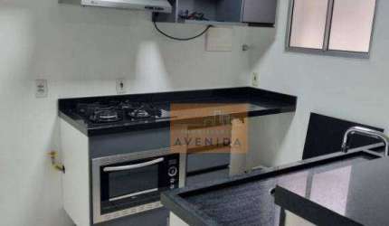 Apartamento com 2 dormitórios para alugar, 42 m² por R$ 2.400,00/mês - Vila José Paulino Nogueira - Paulínia/SP
