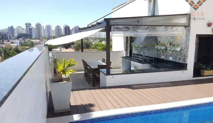 Cobertura com 3 dormitórios à venda, 287 m² - Brooklin - São Paulo/SP