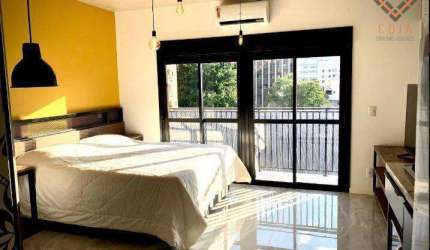 Apartamento com 1 dormitório à venda, 30 m² - Cerqueira César - São Paulo/SP