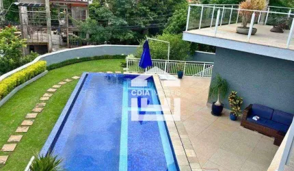 Casa com 4 dormitórios à venda, 632 m² por R$ 4.450.000,00 - Granja Viana - São Paulo II - Cotia/SP