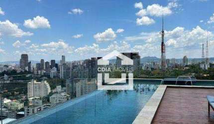 Apartamento com 2 dormitórios à venda, 70 m² por R$ 2.500.000,00 - Pinheiros - São Paulo/SP