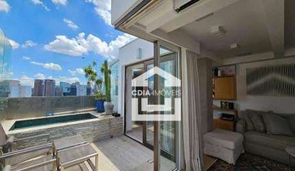 Cobertura com 1 dormitório à venda, 110 m² por R$ 2.280.000 - Vila Nova Conceição - São Paulo/SP