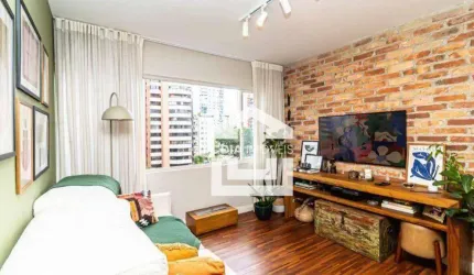 Apartamento com 2 dormitórios para alugar, 73 m² por R$ 7.232,95/mês - Moema - São Paulo/SP