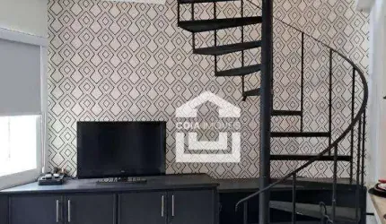 Apartamento Duplex com 1 dormitório à venda, 50 m² por R$ 650.000,00 - Moema - São Paulo/SP