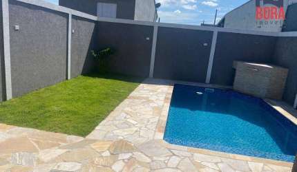 Casa com piscina e 2 dormitórios à venda, 86 m² por R$ 510.000 - Nova Cerejeiras - Atibaia/SP