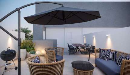 Cobertura com 2 dormitórios à venda, 65 m² por R$ 410.000 - Vila Guiomar - Santo André/SP