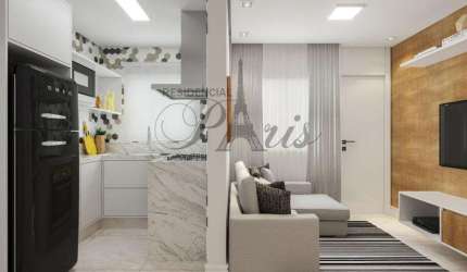 Sobrado com 2 dormitórios à venda, 89 m² por R$ 370.000,00 - Vila Valparaíso - Santo André/SP