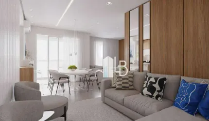 Apartamento no bairro Tibery com duas suítes e sala em três ambientes.