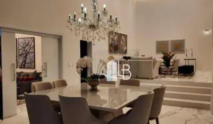 Casa com 4 dormitórios à venda, 340 m² por R$ 4.400.000,00 - Condomínio Jardins Gênova - Uberlândia/MG