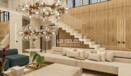 Casa no Condomínio Versailles com quatro suítes e varanda gourmet.