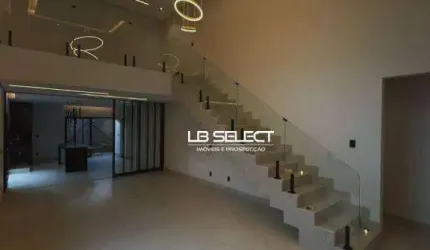 Casa no Condomínio Arts com três suítes e varanda gourmet.