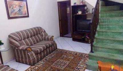 Sobrado com 3 dormitórios à venda, 160 m² por R$ 550.000,00 - Tatuapé - São Paulo/SP