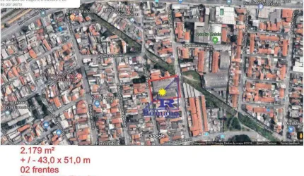 Terreno à venda, 2193 m² por R$ 6.579.000 - Vila Paulistania - São Paulo/SP