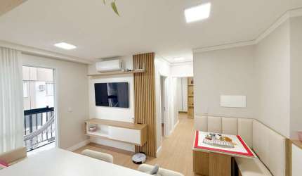 Apartamento para Venda em Florianópolis, Vargem do Bom Jesus, 2 dormitórios, 1 banheiro, 1 vaga