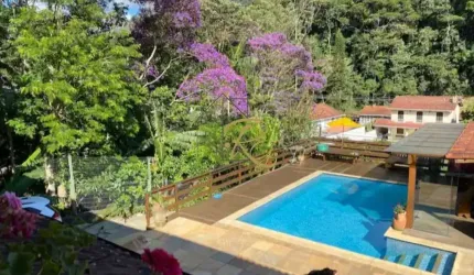 Casa em condomínio fechado com 4 quartos à venda na Rua Carlos Guinle, 20, Carlos Guinle, Teresópolis, 350 m2 por R$ 1.490.000
