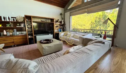 Casa em condomínio fechado com 6 quartos à venda na Estrada Antônio Carvalho Ventura, Km 4, Albuquerque, Teresópolis, 435 m2 por R$ 3.980.000