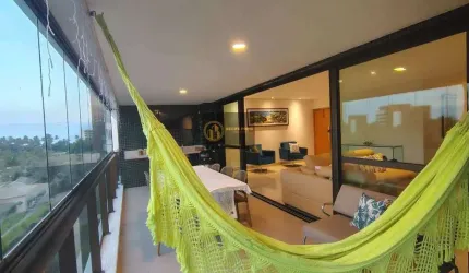 Apartamento de luxo para alugar em Cabo de Santo Agostinho, Paiva, com 4 quartos, 183m²