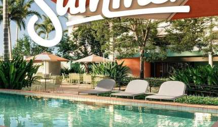 Lançamento à venda, Terra Bonita, SUMMER apartamentos com 02 e 03 dormitórios, plantas de 80 e 97m²