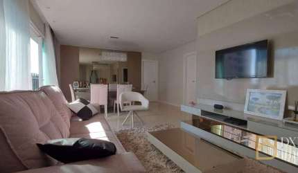 Apartamento 100% MOBILIADO com 3 QTS e 4 Vagas para alugar, 111 m² por R$ 8.640/mês - Champagnat - Curitiba/PR