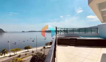 Cobertura Linear para venda e locação, Charitas, Niterói, RJ
