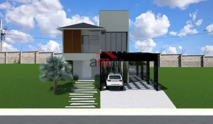 Casa em condomínio fechado com 4 quartos à venda no Gran Park, Vespasiano  por R$ 1.300.000