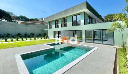 Casa com 4 dormitórios (4 suítes) à venda, 518 m² por R$ 3.250.000 - Jardim Passargada A - Cotia/SP