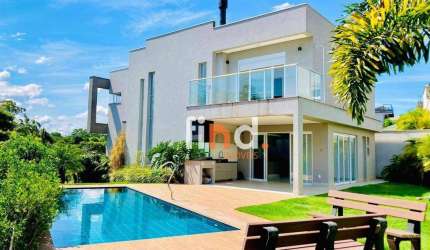 Casa com 4 dormitórios (suítes), 307 m² - venda por R$ 3.350.000 ou aluguel por R$ 21.000/mês - Granja Viana - Vintage - Cotia/SP