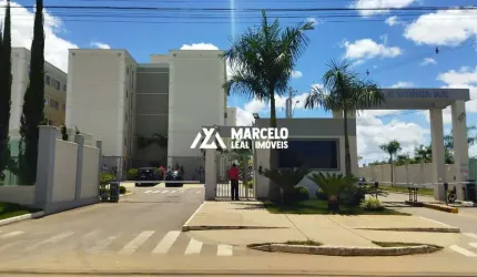 Alugo Apto de 2/4 com elevador no 3º andar no Condomínio Vitória Sul com Complet