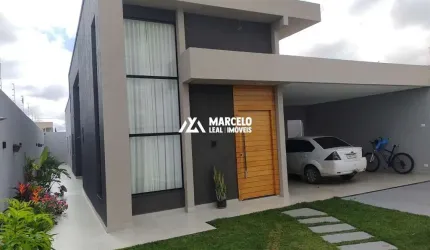 Linda Casa de Alto padrão com 4/4 sendo 02 suítes, Usina de energia Solar com ca