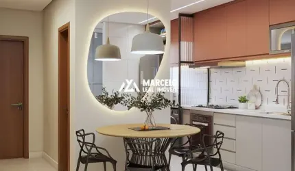 Apartamento de 2 quartos, sendo uma suíte em condomínio fechado em localização p
