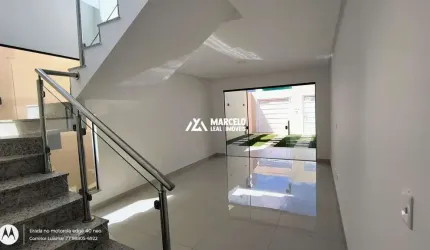 Linda casa moderna de 3/4 sendo uma suíte com 137 M2 de área construída a poucos