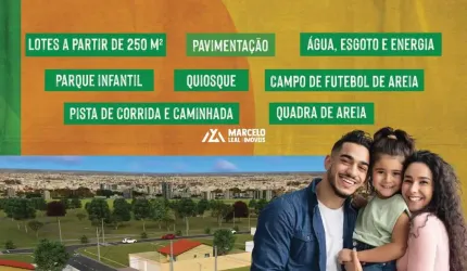 Lotes Urbanos com a qualidade da vida no campo!!!! Prestações a partir de R$ 460