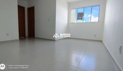 Alugo apartamento 3º andar, 2 quartos sendo 1 suíte em Condomínio Completo no Ca