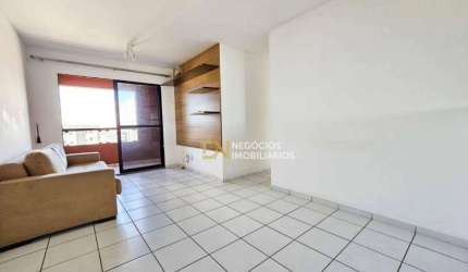 Apartamento com 1 dormitório à venda, 56 m² por R$ 320.000,00 - Candelária - Natal/RN
