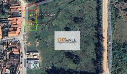 Terreno à venda, 768 m² por R$ 380.000,00 - Jardim Rafael - Caçapava/SP