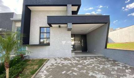 Casa com 3 dormitórios à venda, 105 m² - Villagio Ipanema 1 - Sorocaba/SP